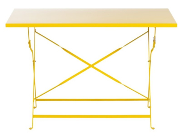 Preview: Creative Living Tisch-Set Bloom 5-teilig Gelb